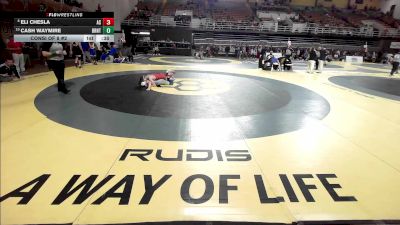 113 lbs Consi Of 8 #2 - Eli Chesla, Archbishop Spalding vs Cash Waymire, Brentwood Academy