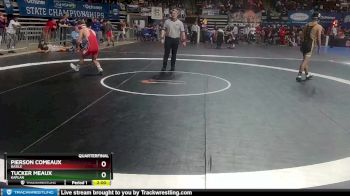 D 3 126 lbs Quarterfinal - Tucker Meaux, Kaplan vs Pierson Comeaux, Basile