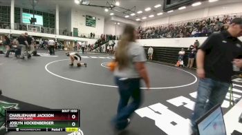 155 lbs Quarterfinal - Joslyn Hockenberger, South vs CharlieMarie Jackson, Burns/Pine Bluffs