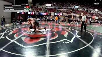 A - 285 lbs Champ. Round 1 - Jesse James, Hamilton vs Zack Smith, Lockwood (Billings)