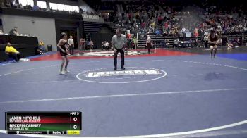 74 lbs Cons. Round 2 - Beckem Carney, St. Charles WC vs Jaxen Mitchell, PSF Wrestling Academy