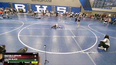 47 lbs Cons. Semi - Colten Black, Ravage vs Paxton D Henline, Uintah Wrestling