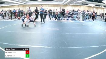 49 lbs Quarterfinal - Marcel Juarez, Threshold WC vs Liam Portillo, LV Bears WC