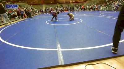 110 lbs Rr Rnd 1 - Zenobia Gooden, Lonoke Youth Wrestling vs Annaliah Molinas, North DeSoto Wrestling Academy