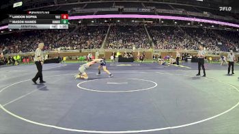 D3-120 lbs Semifinal - Mason Haines, Dundee vs Landon Sopha, Yale