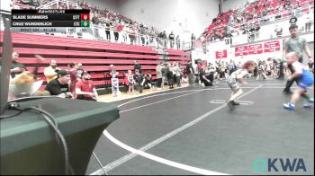 49 lbs Round Of 16 - Slade Summers, Standfast vs Cruz Wunderlich, Chandler Takedown Club