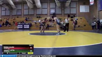 130 lbs Cons. Round 3 - Hailey Latta, Arlington vs Raina Allen, Arlington