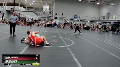 157 lbs Round 6 (8 Team) - Joe Brucato, New England Gold vs Tyler Hayden, Sly Fox