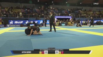 Alycia Quenee vs Tori Anna Frances Hamilton 2026 IBJJF European NoGi