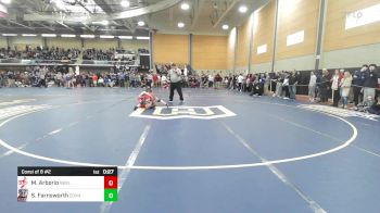 120 lbs Consi Of 8 #2 - Mason Arborio, Berlin vs Stone Farnsworth, Coventry