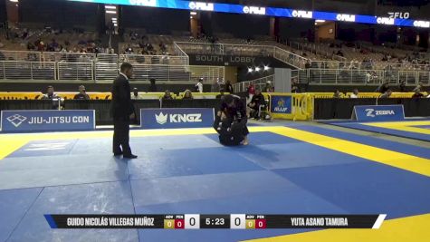 Yuta Asano Tamura vs Guido Nicolás Villegas Muñoz 2025 Pan Jiu Jitsu IBJJF Championship