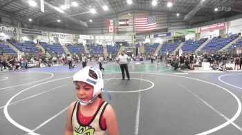 70 lbs Consolation - Illianna Sailas, Pomona Elite vs Ryker Hanson, 2tg