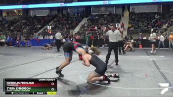 150 lbs Champ. Round 1 - Nicholas Freeland, Thunderbird vs Tyren Emberson, South Central Punishers