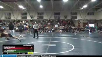 155 lbs Cons. Round 4 - Alex Thomas, UNATTACHED vs Lucas Pannell, Bay Area Dragons