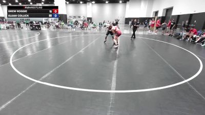 132 lbs Drew Roggie, Virginia vs Elijah Collick, Maryland