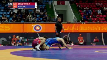 57 kg Quarterfinal - Roman Bravo-Young, MEX vs Bekir Keser, TUR