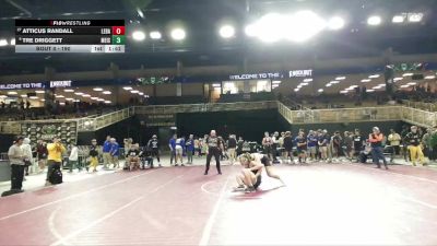 190 lbs Champ. Round 2 - Atticus Randall, Lemon Bay vs Tre Driggett, Merritt Island