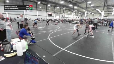 126 lbs Round Of 16 - Noah Stockton, Evwc vs Ryker Musgrove, Redskin Wrestling