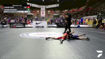 Champ. Round 2 - Carver Titov, Team Temecula /Pin Club vs Khabib Soltanov
