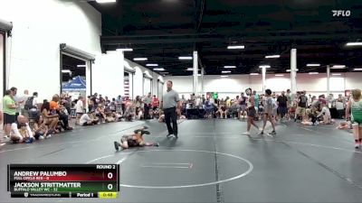 64 lbs Round 2 (6 Team) - Jackson Strittmatter, Buffalo Valley WC vs Andrew Palumbo, Full Circle Red