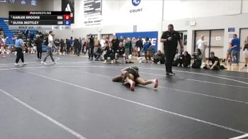 131 lbs 3rd Place Match - Olivia Mottley, Life University vs Karlee Brooks, Iowa