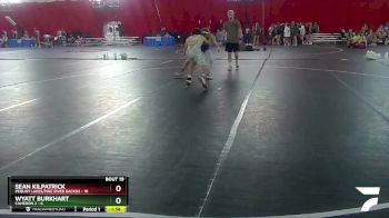 132 lbs Round 3 (16 Team) - Sean Kilpatrick, Pequot Lakes/Pine River Backus vs Wyatt Burkhart, Cameron 2