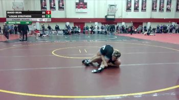 157 lbs Champ. Round 1 - Logan Struthers, Clackamas Community College vs Diago Silva, Simon Fraser (B.C.)