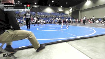 125 lbs Rr Rnd 1 - Reagan Doyle, Cowboy Wrestling Club vs Zuri Gooden, N/a