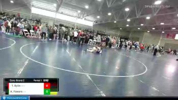 132 lbs Cons. Round 2 - Taydem Bylin, Washington vs Kimberlynn Fowers, Victory Wrestling