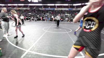 109 lbs Consolation - Alyssa Archer, Ground Zero Wrestling Club vs Canyon Burtis, DC Gold