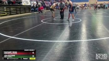 1 - 215 lbs Champ. Round 1 - Levi Blevins, Fort Chiswell vs Zachary Dean, Middlesex High School