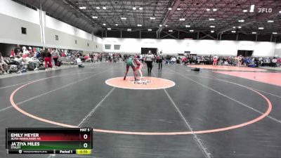 140B Cons. Semi - Ja`Ziya Miles, Staley vs Emily Meyer, Alma-Wabaunsee HS