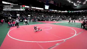 40 lbs Champ. Round 2 - Leon Smith, MED1 vs Connor Grier, WAD1