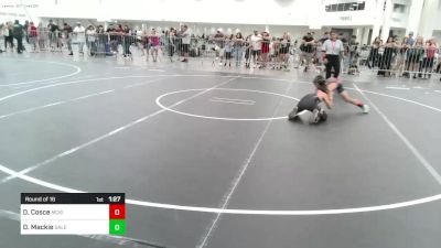 81 lbs Round Of 16 - Domanik Cosce, McKinleyville Panthers vs Dillon Mackie, Salem Elite Mat Club