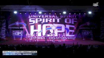 Cheer Revolution - Manifest [2026 L3 Senior - D2 - Small Day 2] 2026 Spirit of Hope Grand Nationals
