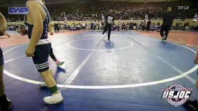 55 lbs Round Of 32 - Michael Rodriguez, Mustang Bronco Wrestling Club vs Samuel Murray, Marlow Outlaws