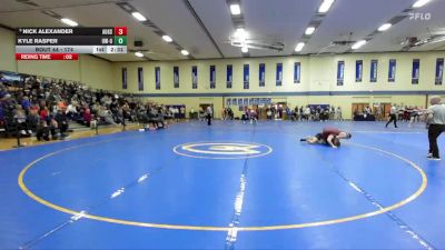 174 lbs Champ. Round 1 - Nick Alexander, Augsburg vs Kyle Rasper, Wisconsin-Oshkosh