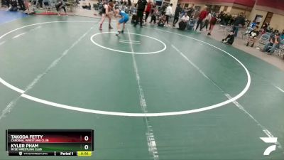 126 lbs Cons. Semi - Takoda Fetty, Cardinal Wrestling Club vs Kyler Pham, Ryse Wrestling Club