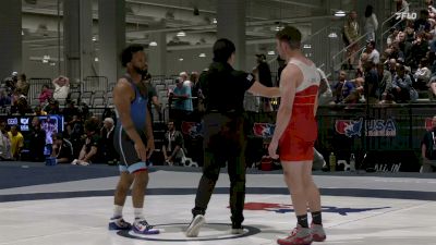 67 kg Cons. Semis - Dylan Gregerson, NYAC/UtahRTC vs Savion Haywood, Iguana Athletics Wrestling Club