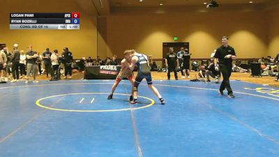 126 lbs Cons. Rd Of 16 - Logan Pami, Apex vs Ryan Bozelli, Savage Wrestling Academy