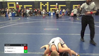 88 lbs Consy 6 - Gus Engelman, Mat Assassins vs Marcus Rideout, Cp Wa