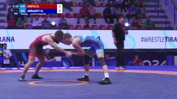 61 kg Repechage #2 - Endrio Avdyli, Albania vs Mykyta Abramov, Ukraine