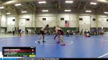 149 lbs Finals (2 Team) - Cason Lindsey, Fort Hays State vs Jason Hanenberg, Western Colorado