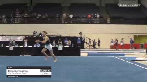 Reece Landsperger - Floor, USA Youth Fitness Center - 2021 USA Gymnastics Development Program National Championships