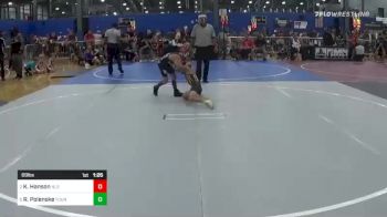 69 lbs Quarterfinal - Kellon Hanson, Nls vs Rhyis Polenske, Young Guns