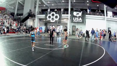 74 lbs Champ. Round 1 - Camden Lawson, Sanderson Wrestling Academy vs Jaden Gamblin, Burnett Trained Wrestling