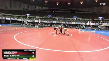 120 lbs Champ Round 1 (16 Team) - Bryce Schnelzer, Loudoun County vs Andrew Soule, Canon-McMillan