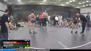 85 lbs Kameron Dotson, Roundtree vs Bryce Ritter, Team Bear Navy