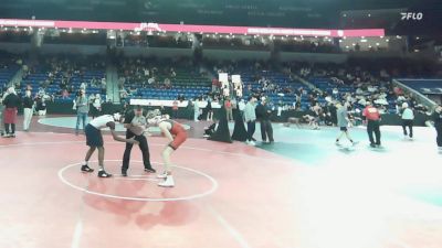 126 lbs Round Of 32 - Ryan Sentes, New Bedford vs Abubakarr Bah, Hampden Charter High
