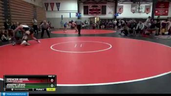 220 lbs Semifinal - Spencer Kessel, Louisa-Muscatine vs Joseph Lewis, Dubuque Hempstead